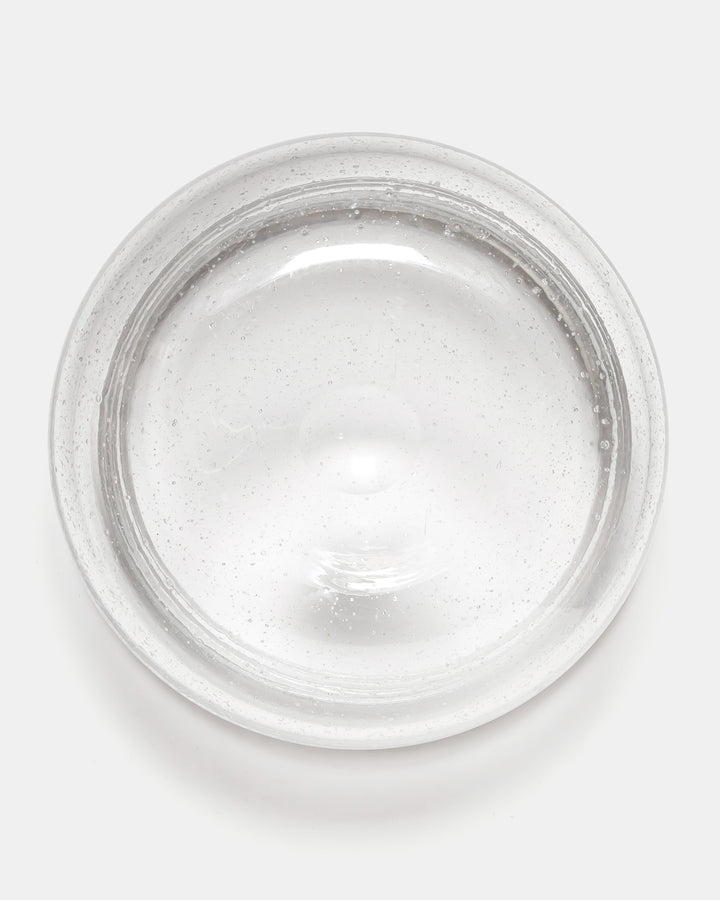 BOWL(CLEAR BUBBLED) H2153