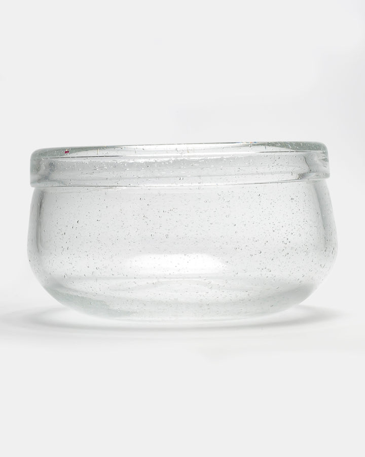 BOWL(CLEAR BUBBLED) H2153