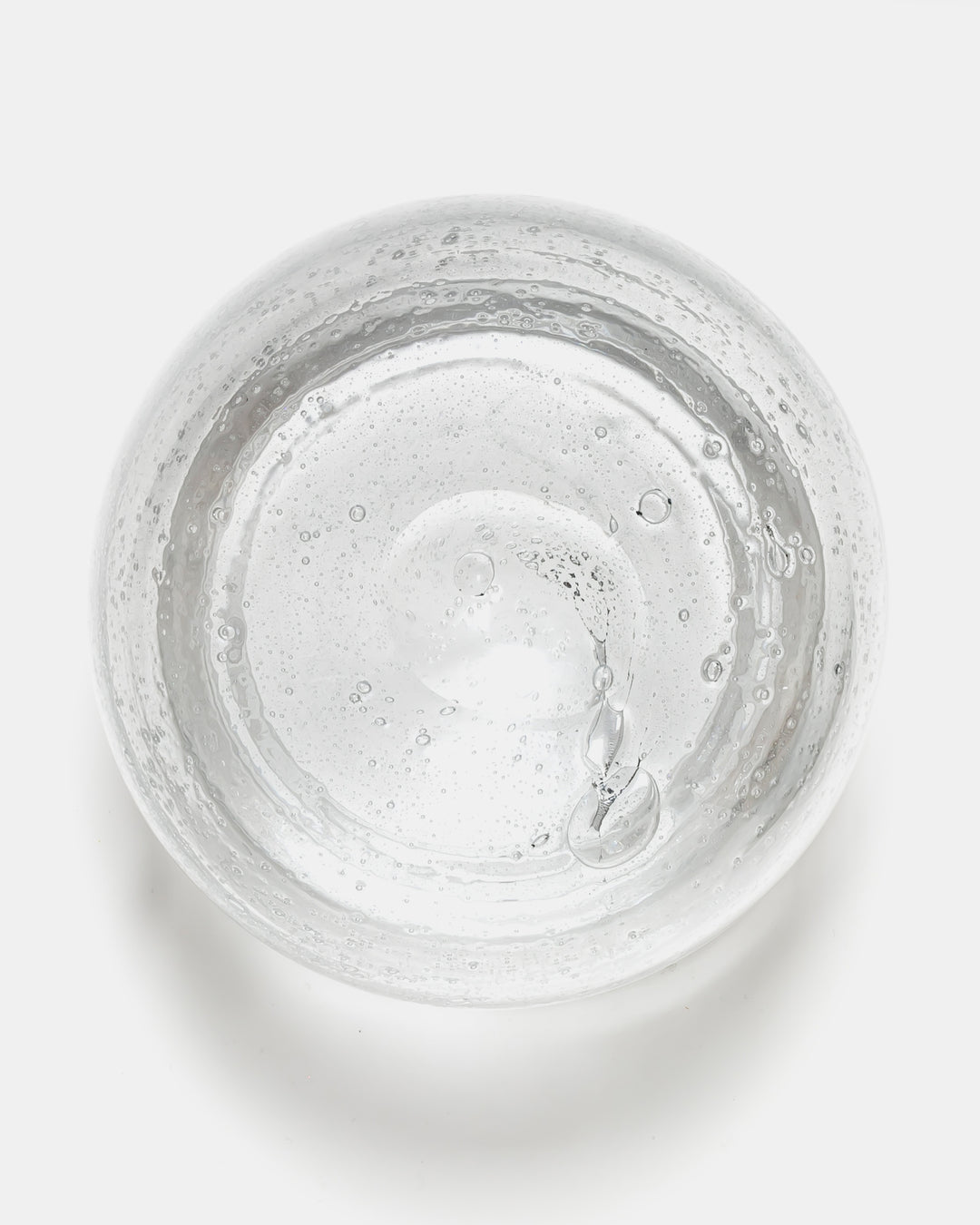 BOWL(CLEAR BUBBLED) H2146