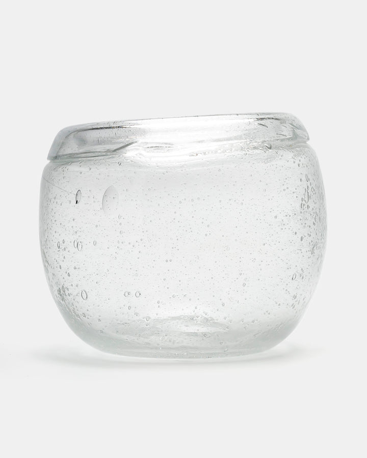 BOWL(CLEAR BUBBLED) H2146