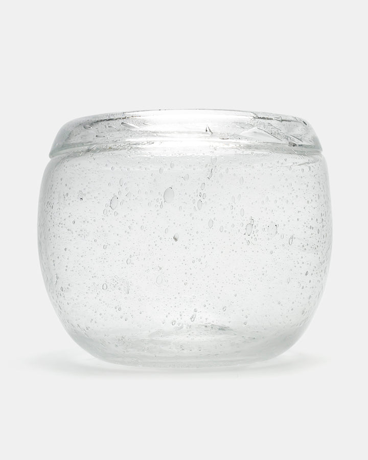 BOWL(CLEAR BUBBLED) H2146