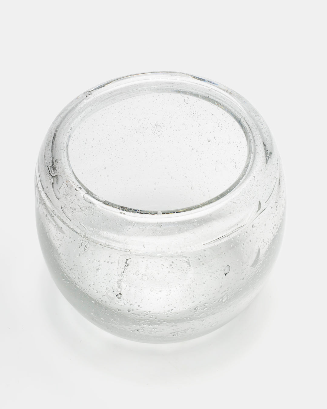 BOWL(CLEAR BUBBLED) H2146
