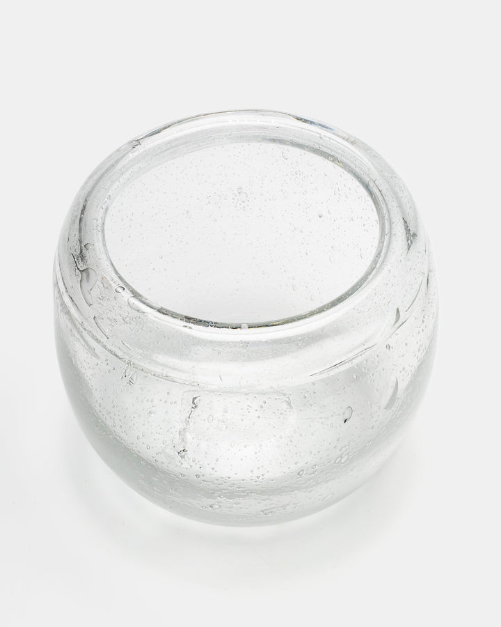 BOWL(CLEAR BUBBLED) H2146