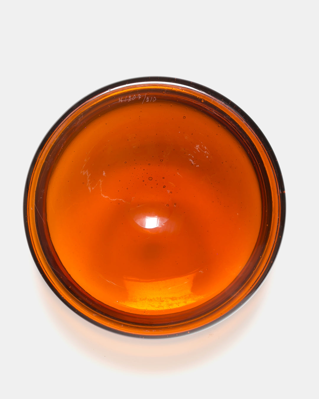 BOWL(BROWN BUBBLED) H1207