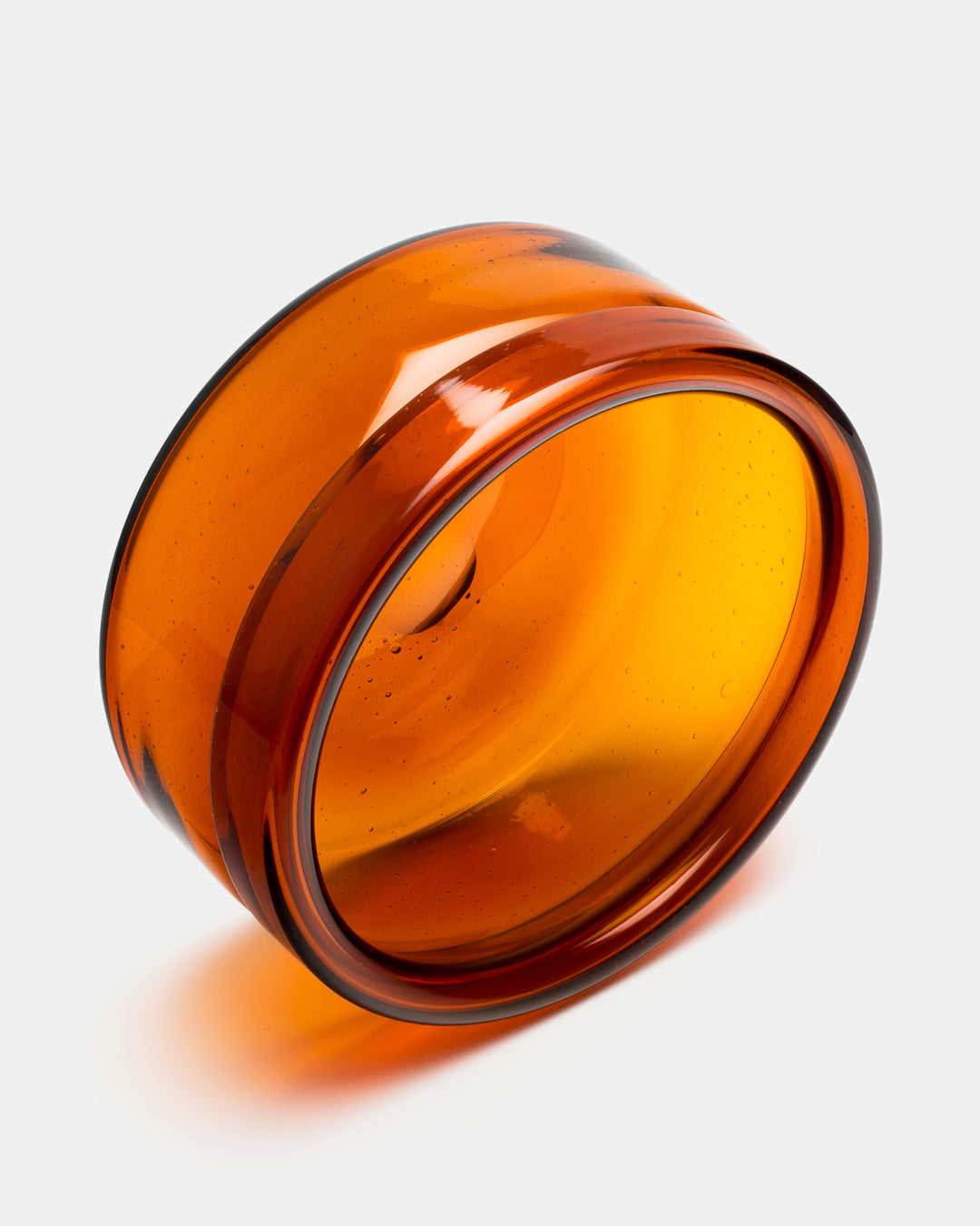 BOWL(BROWN BUBBLED) H1207