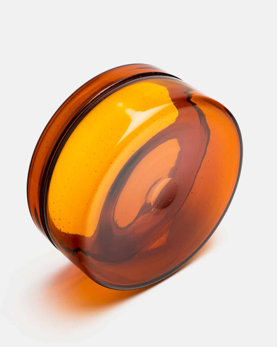 BOWL(BROWN BUBBLED) H1207