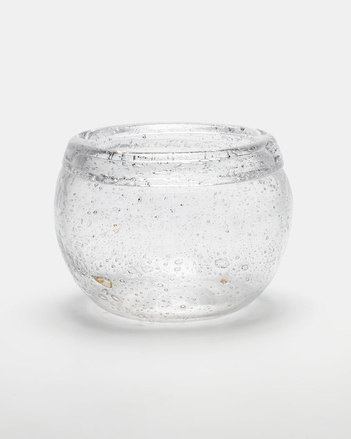 BOWL(CLEAR BUBBLED) H2155