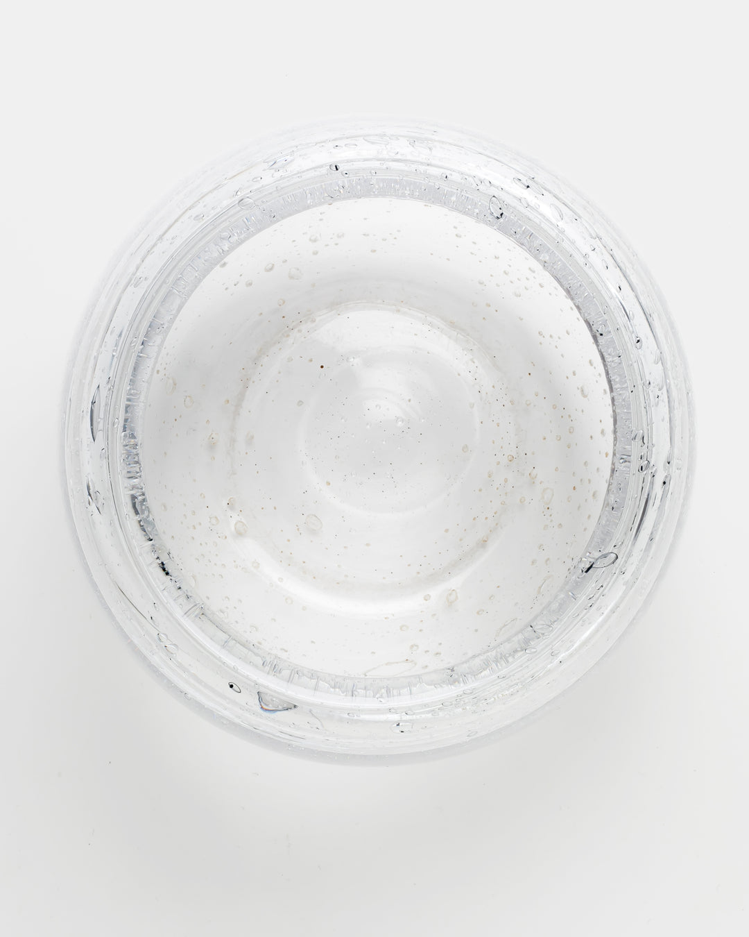 BOWL(CLEAR BUBBLED) H2155
