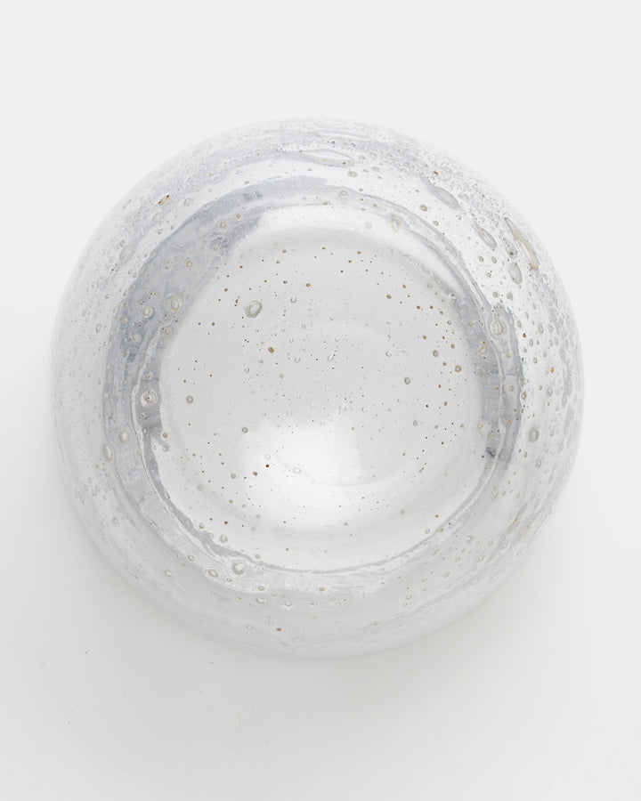 BOWL(CLEAR BUBBLED) H2155