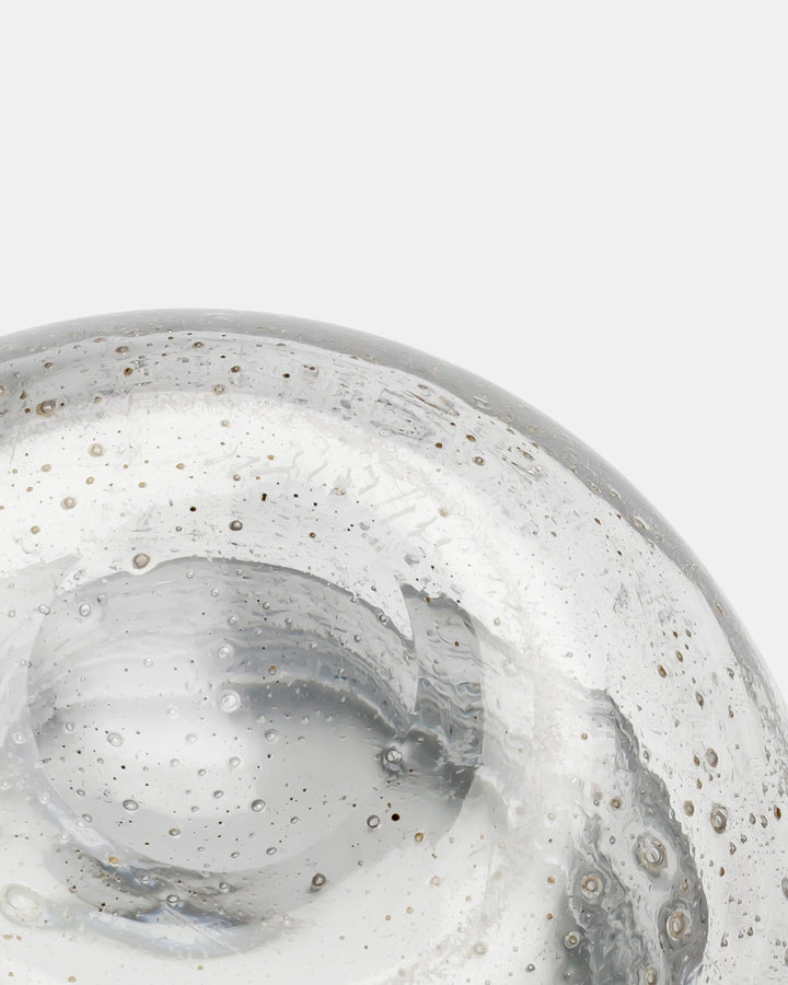 BOWL(CLEAR BUBBLED) H2155