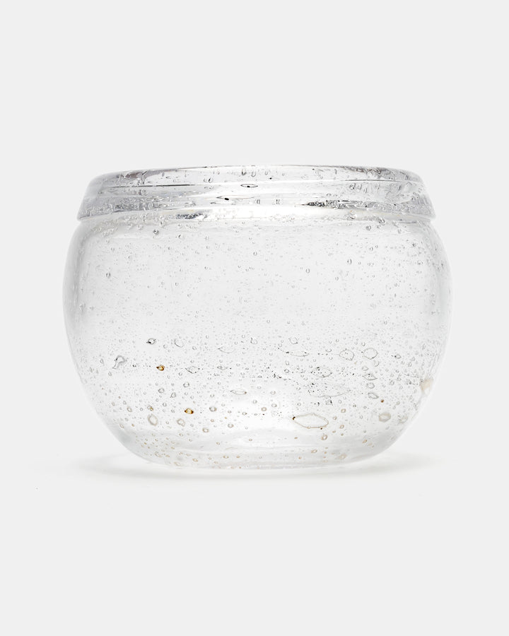BOWL(CLEAR BUBBLED) H2155