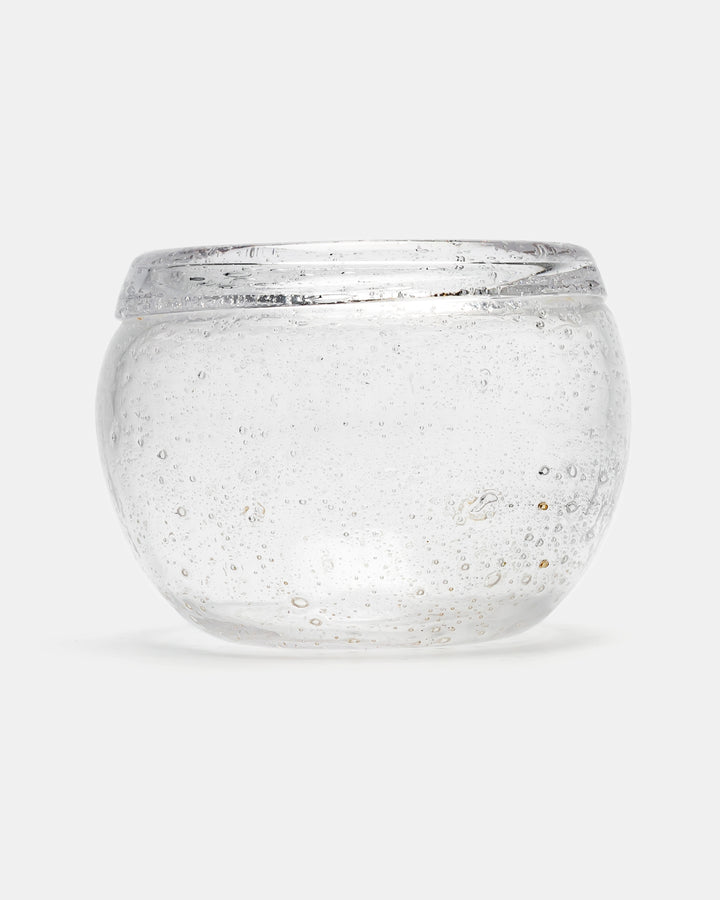 BOWL(CLEAR BUBBLED) H2155