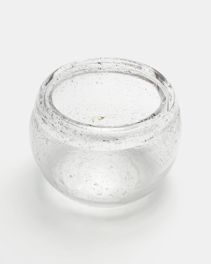 BOWL(CLEAR BUBBLED) H2155