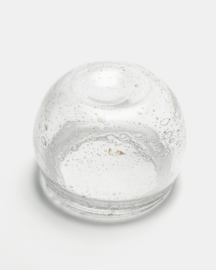 BOWL(CLEAR BUBBLED) H2155