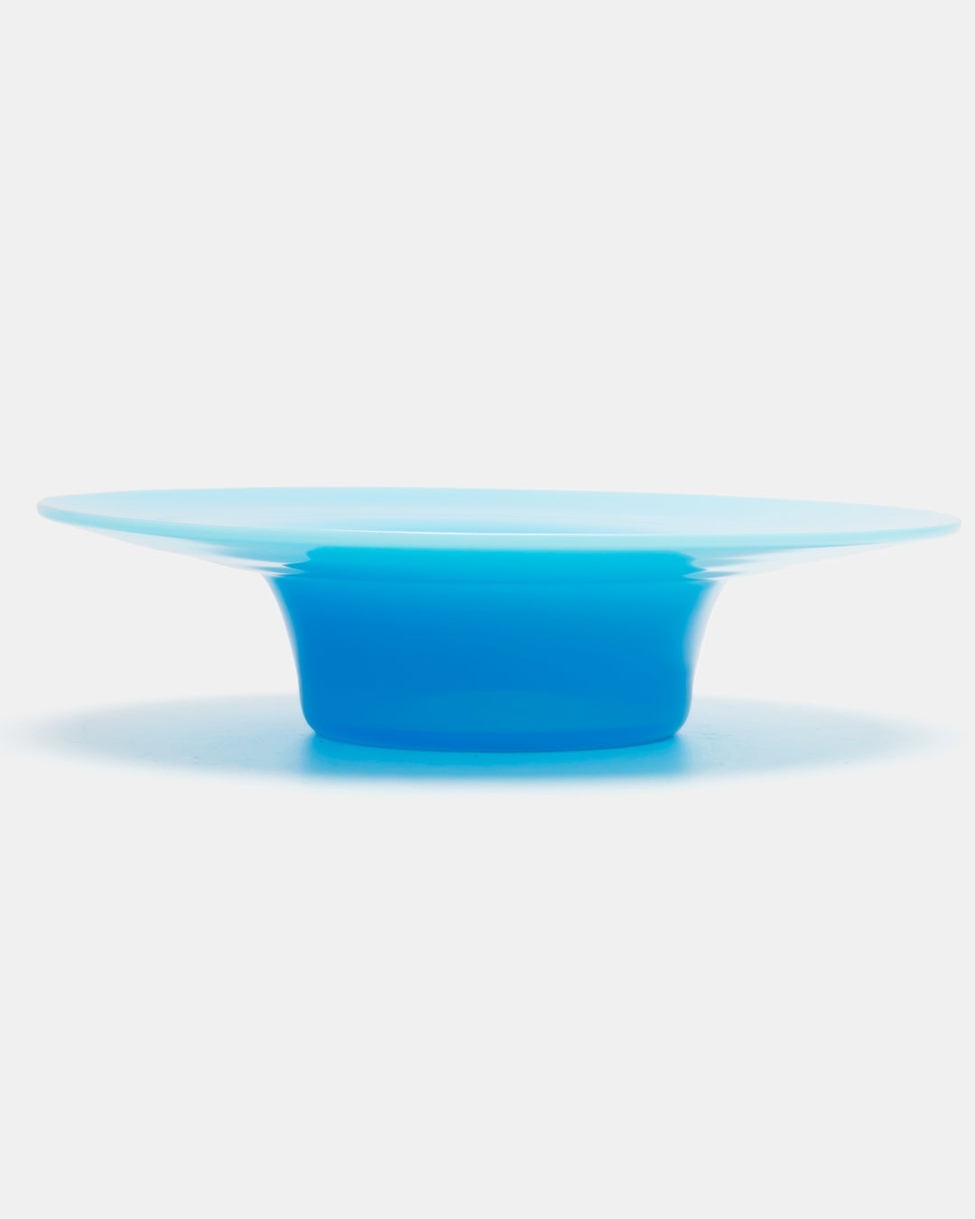 CANDLESTICK/BOWL(OPAL BLUE) H1799