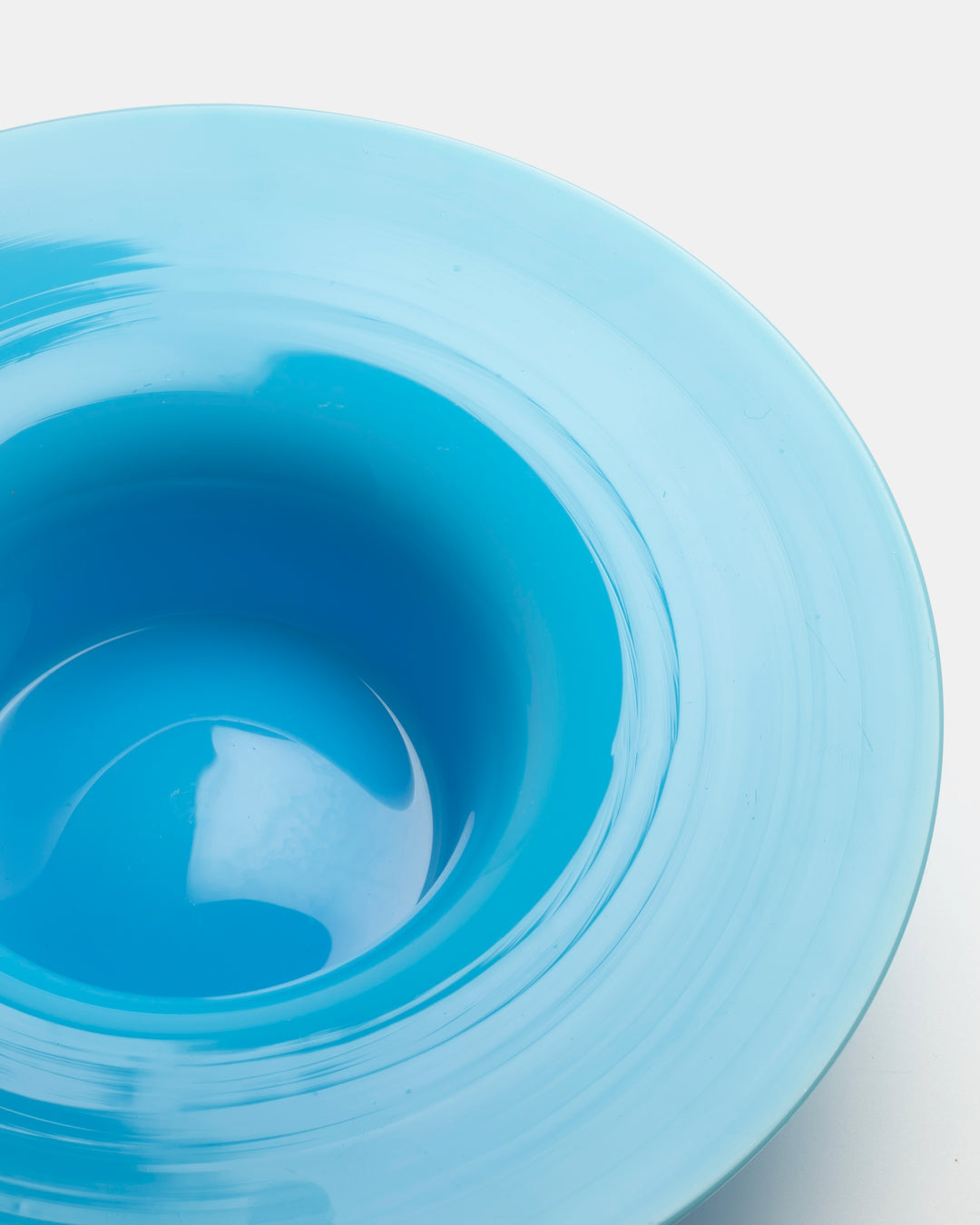 CANDLESTICK/BOWL(OPAL BLUE) H1799