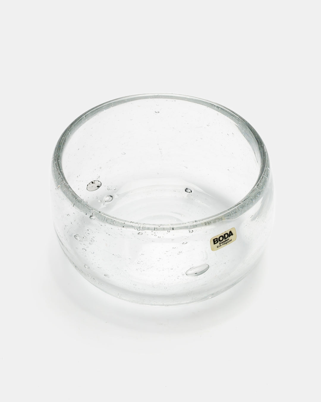 BOWL(CLEAR BUBBLED) H957