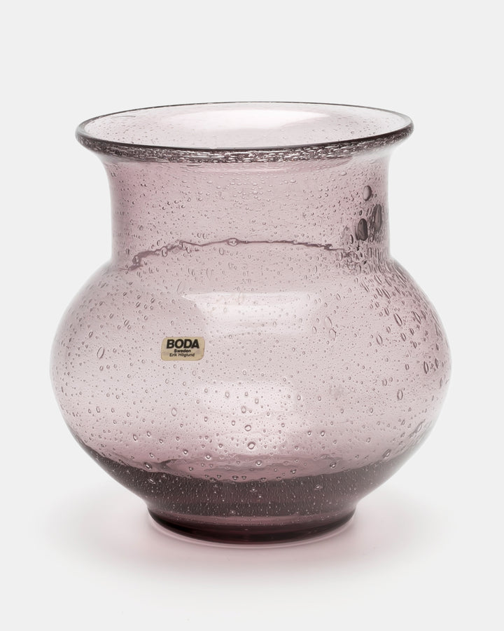 VASE(PURPLE BUBBLED) H1054