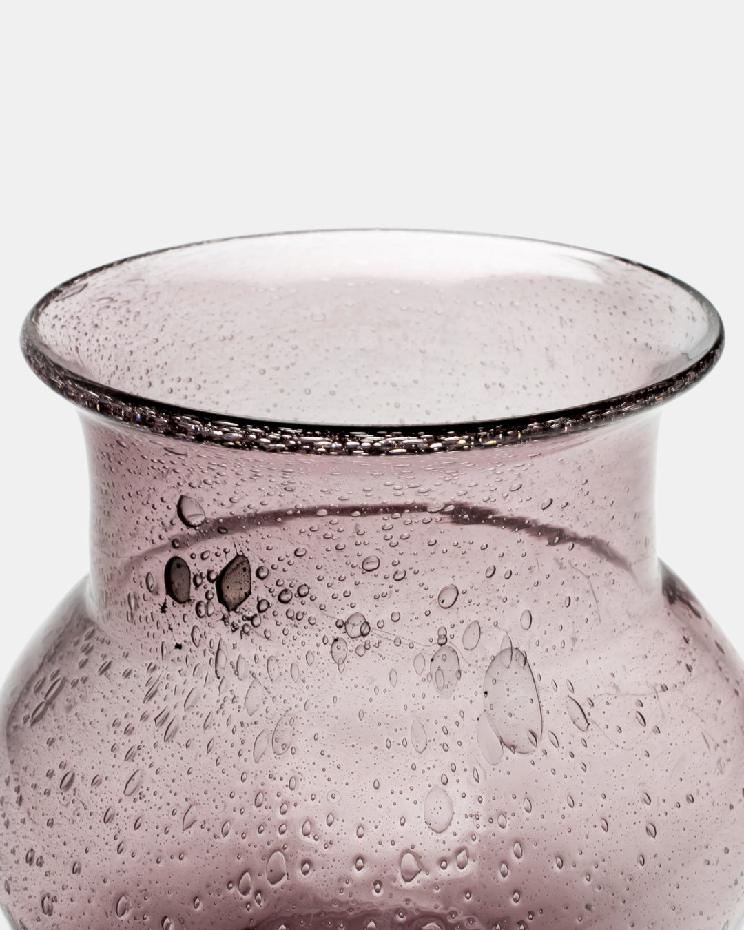 VASE(PURPLE BUBBLED) H1054