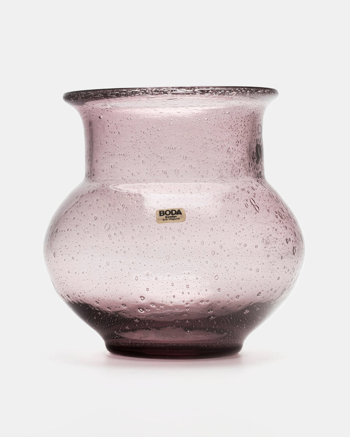 VASE(PURPLE BUBBLED) H1054