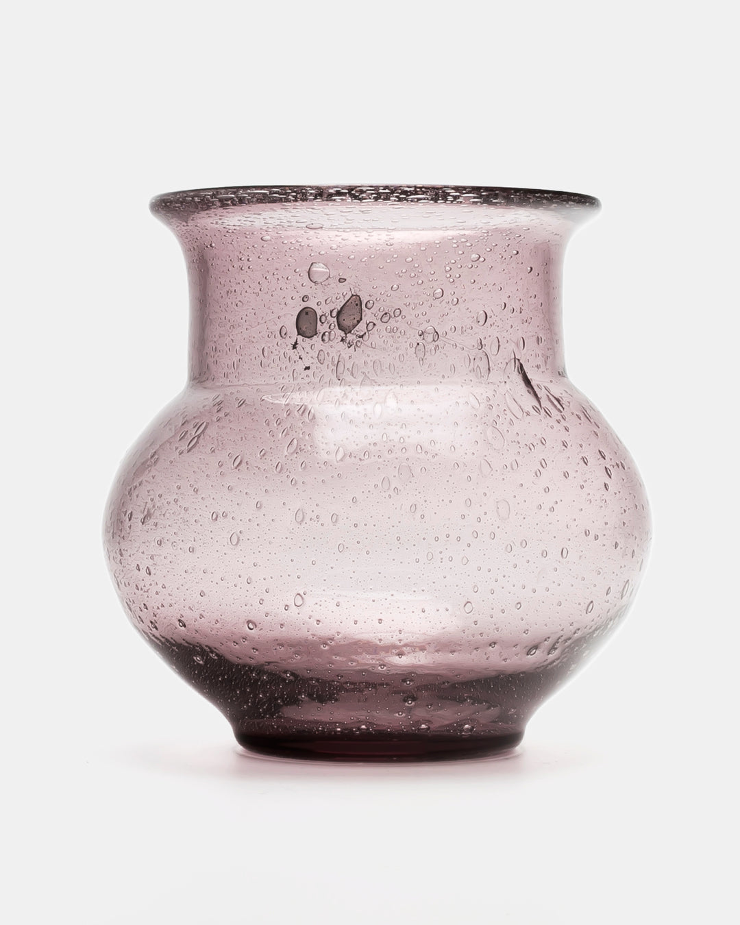 VASE(PURPLE BUBBLED) H1054