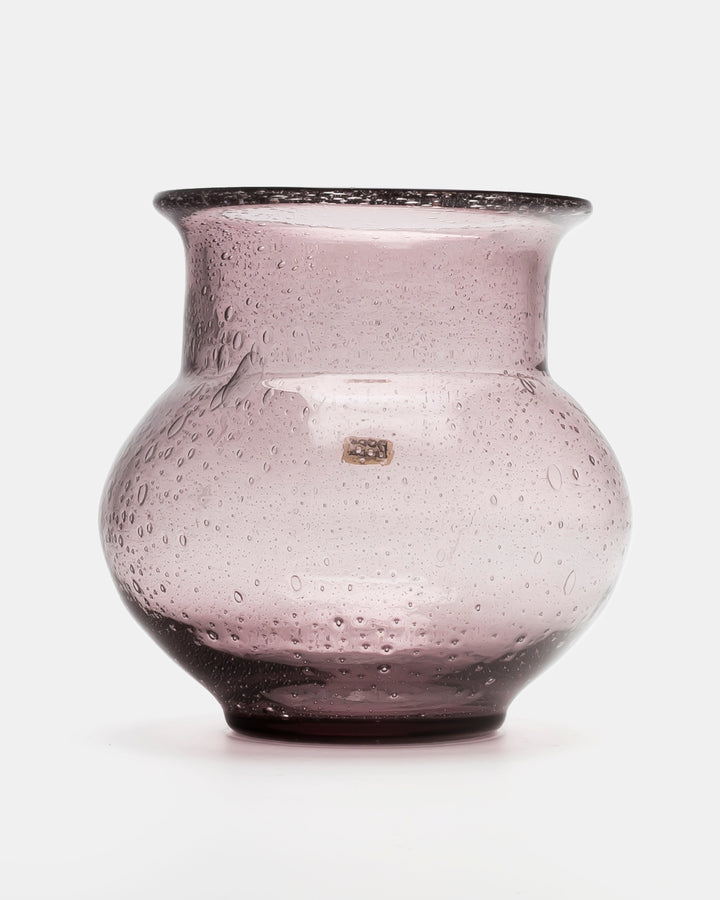 VASE(PURPLE BUBBLED) H1054