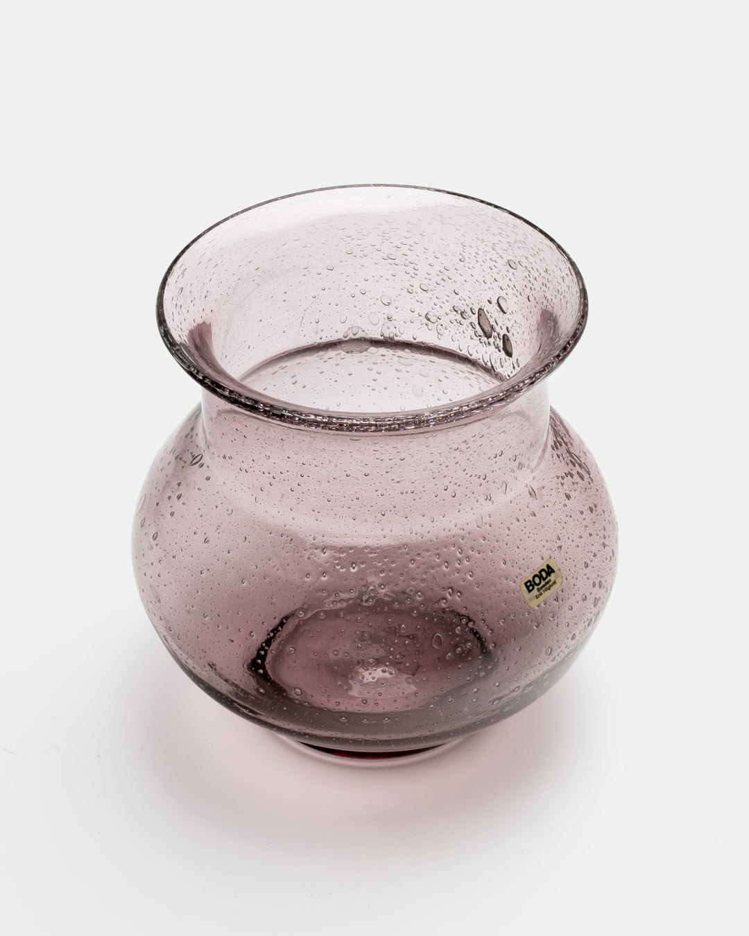 VASE(PURPLE BUBBLED) H1054