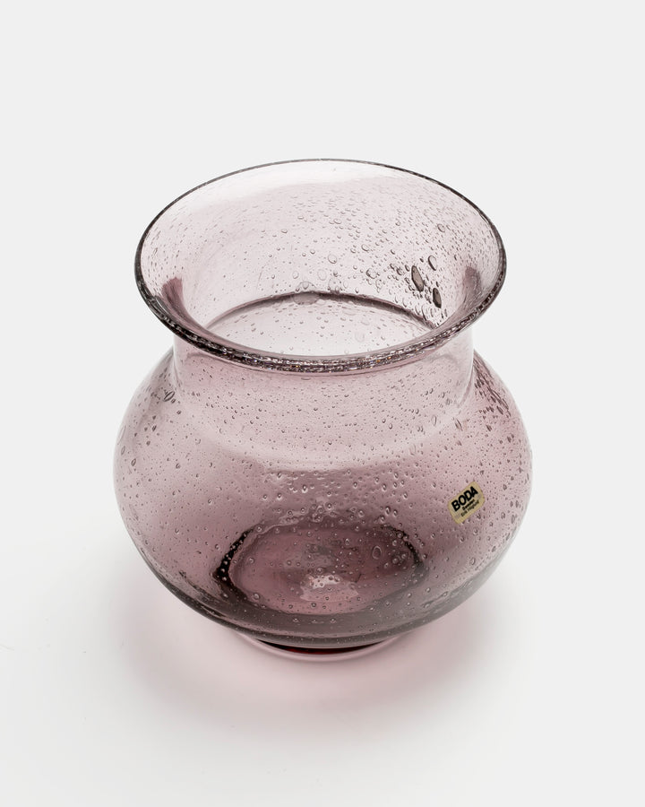 VASE(PURPLE BUBBLED) H1054