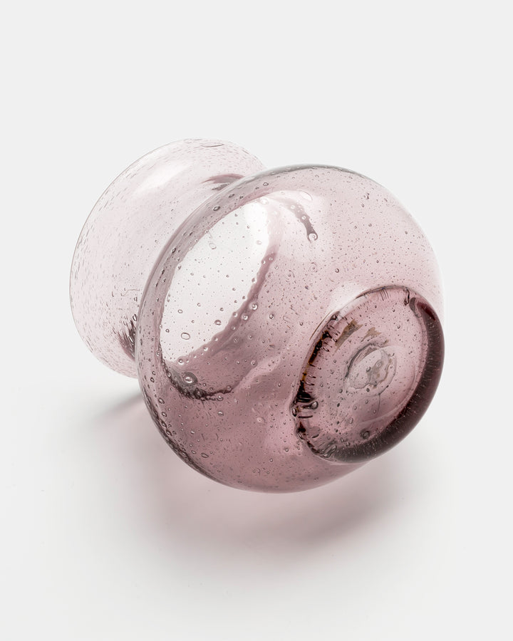 VASE(PURPLE BUBBLED) H1054