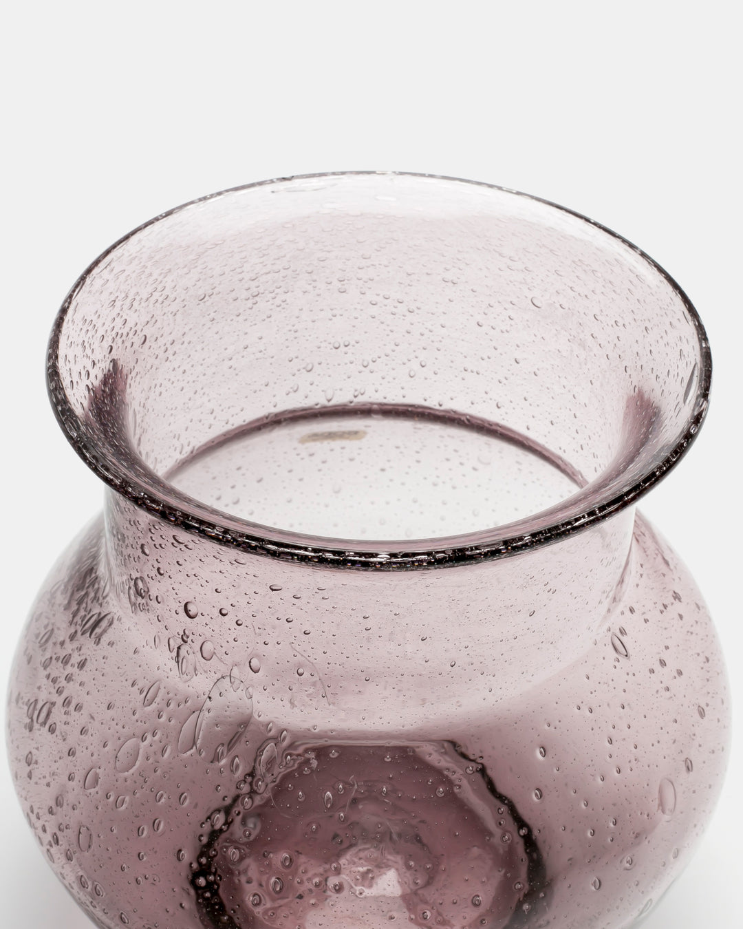 VASE(PURPLE BUBBLED) H1054