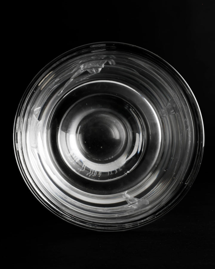 ENGRAVED VASE(CRYSTAL) H1184