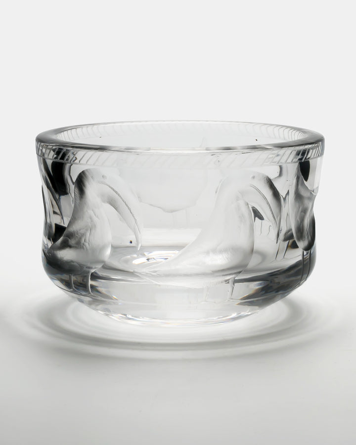 ENGRAVED BOWL(CRYSTAL) H553
