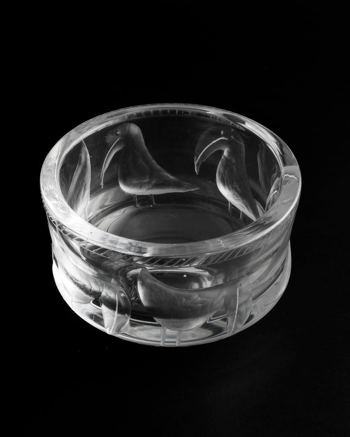 ENGRAVED BOWL(CRYSTAL) H553
