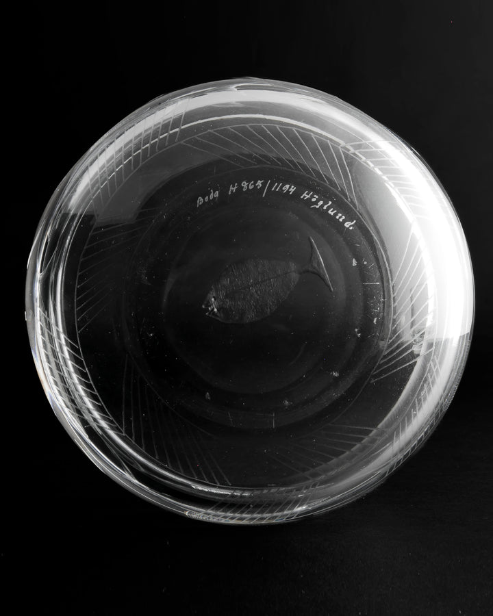 ENGRAVED BOWL(CRYSTAL) H865
