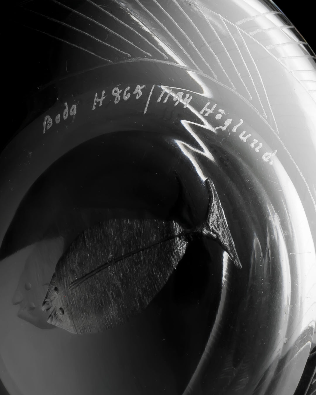 ENGRAVED BOWL(CRYSTAL) H865