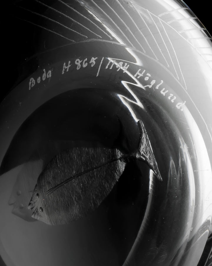 ENGRAVED BOWL(CRYSTAL) H865