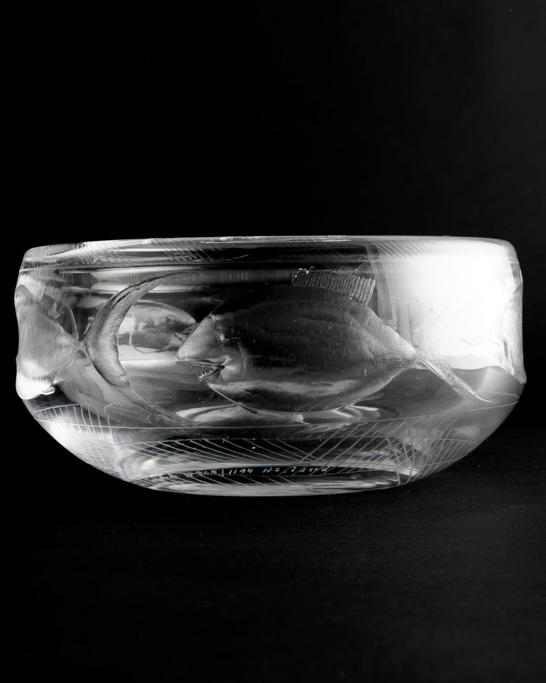 ENGRAVED BOWL(CRYSTAL) H865