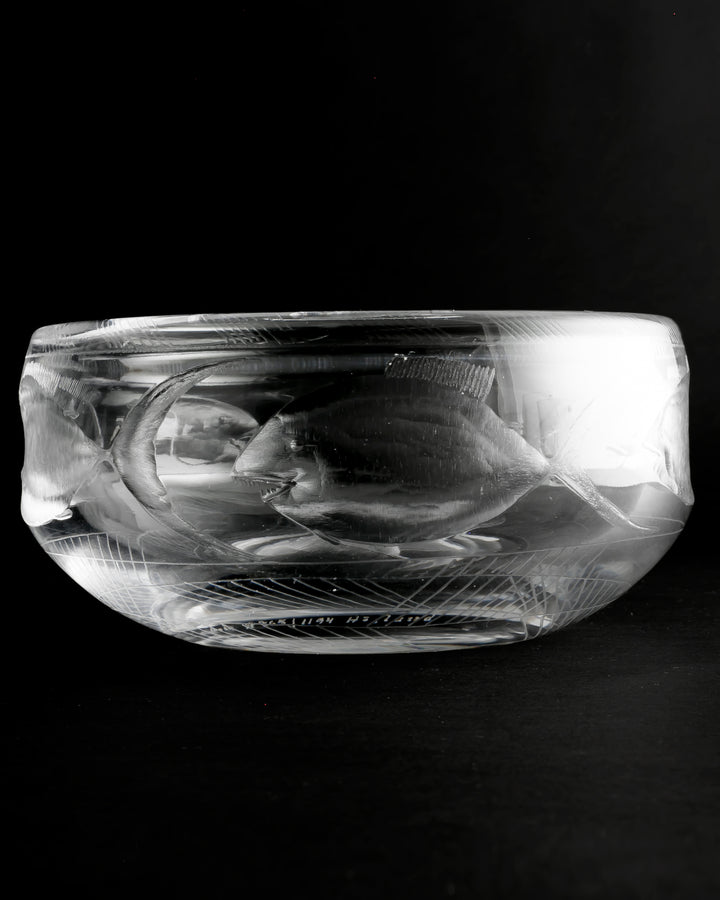 ENGRAVED BOWL(CRYSTAL) H865