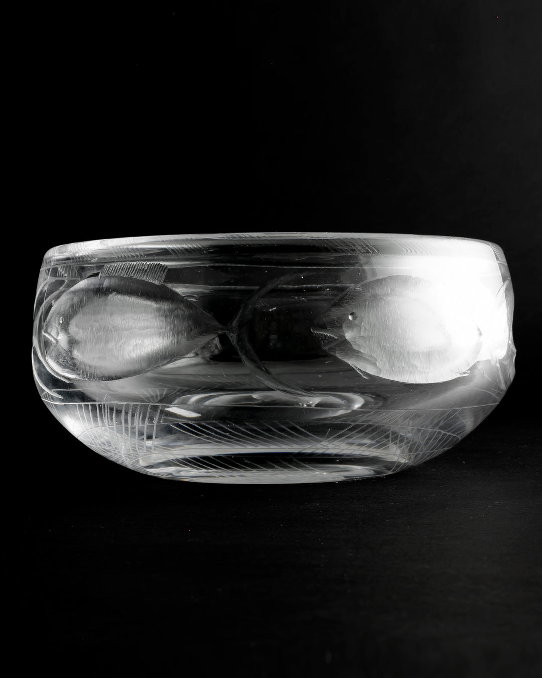 ENGRAVED BOWL(CRYSTAL) H865
