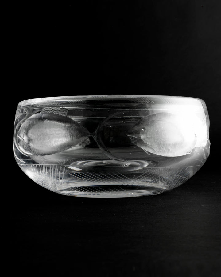 ENGRAVED BOWL(CRYSTAL) H865
