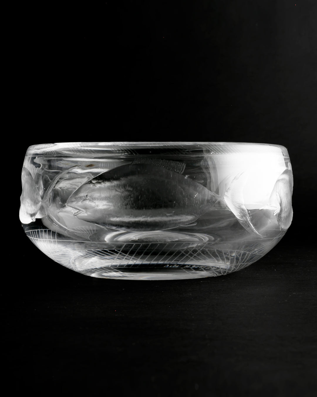 ENGRAVED BOWL(CRYSTAL) H865