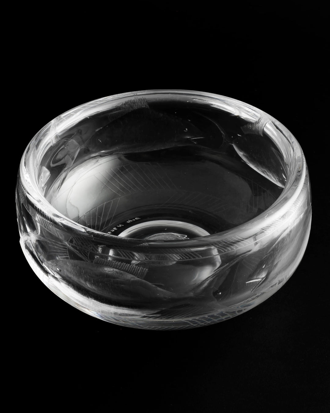 ENGRAVED BOWL(CRYSTAL) H865