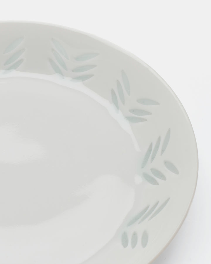 RICE PORCELAIN "OKSA" PLATE FK/66