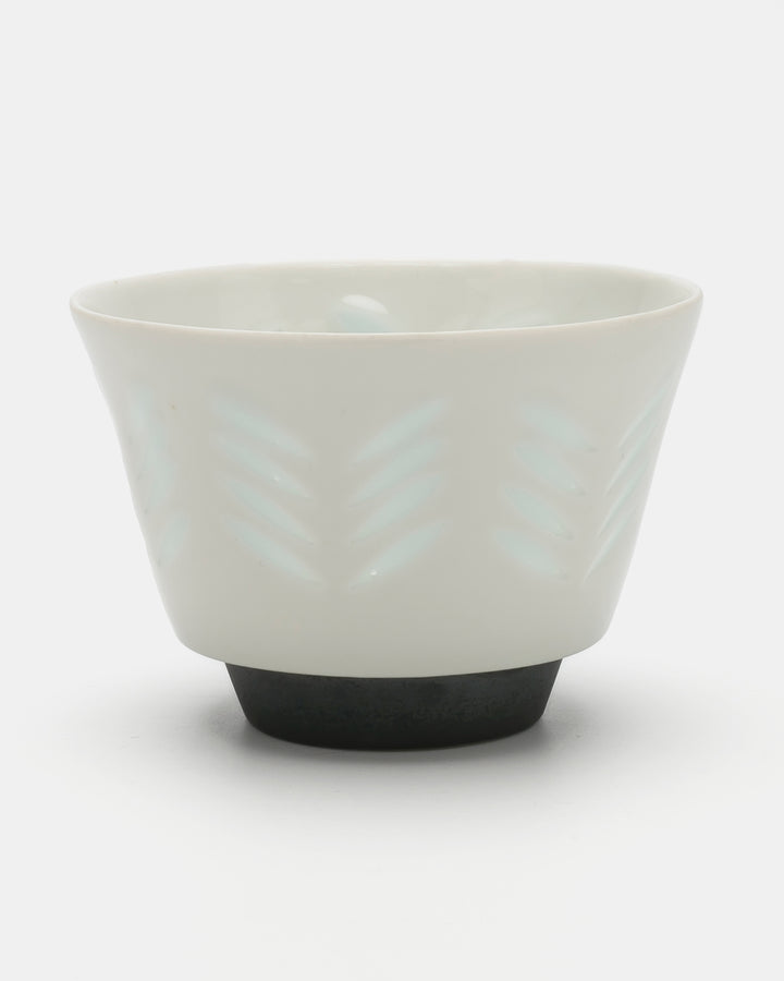 RICE PORCELAIN "OKSA" BOWL FK/68 with BLACK FOOT RING