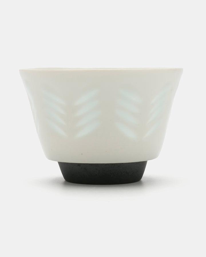 RICE PORCELAIN "OKSA" BOWL FK/68 with BLACK FOOT RING