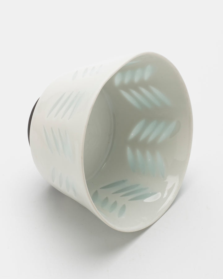 RICE PORCELAIN "OKSA" BOWL FK/68 with BLACK FOOT RING