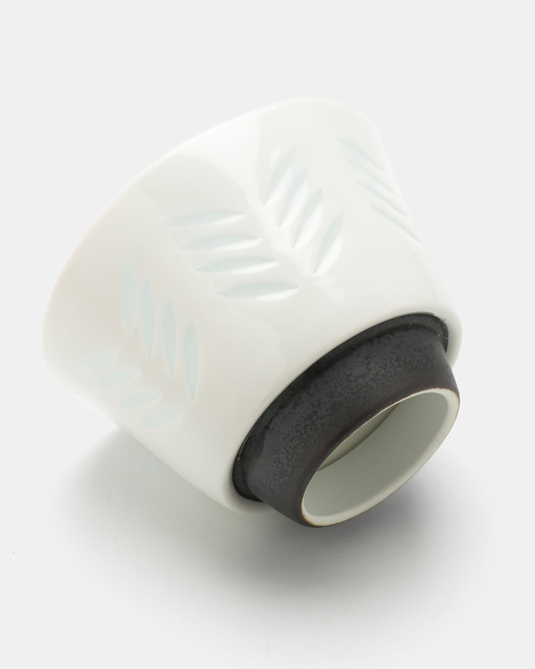 RICE PORCELAIN "OKSA" BOWL FK/68 with BLACK FOOT RING