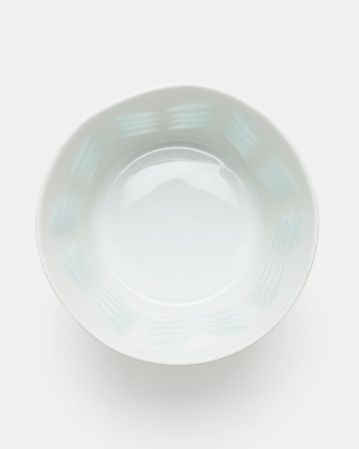 RICE PORCELAIN "OKSA" BOWL FK/68 with BLACK FOOT RING