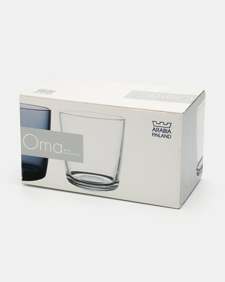 "Oma" TUMBLER(CLEAR)  2pcs SET