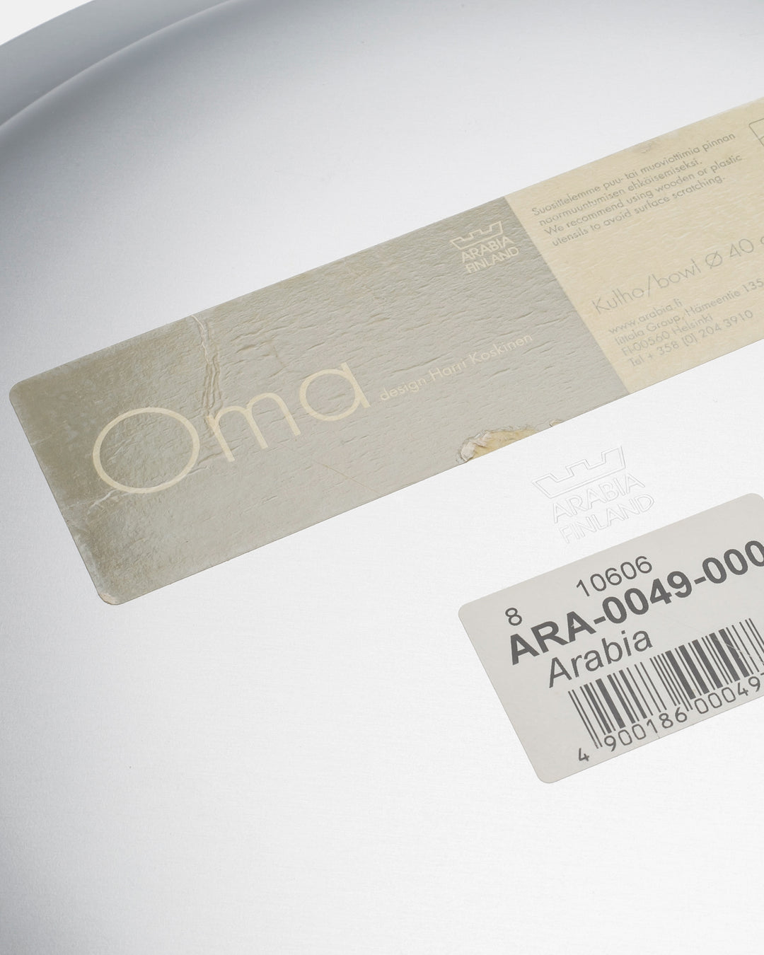 "OMA" ALUMINIUM BOWL 40cm